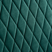 Retro green fabric  wing back chair by La Spezia additional picture 11