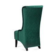 Retro green fabric  wing back chair by La Spezia additional picture 4