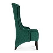 Retro green fabric  wing back chair by La Spezia additional picture 6