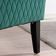 Retro green fabric  wing back chair by La Spezia additional picture 9