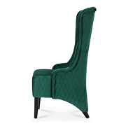 Retro green fabric  wing back chair by La Spezia additional picture 10