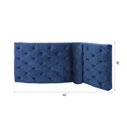Blue fabric upholstery chaise lounge by La Spezia additional picture 7