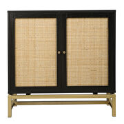 Natural rattan two door high cabinet by La Spezia additional picture 11