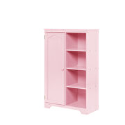 Pink finish practical side cabinet by La Spezia additional picture 5