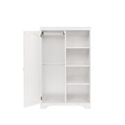 White finish practical side cabinet by La Spezia additional picture 6