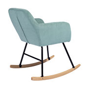 Light green fabric rocking chair by La Spezia additional picture 11