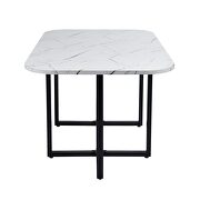 7-piece dining set: marble table top and 6 chairs by La Spezia additional picture 16