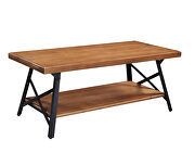 Solid wood tabletop rustic coffee table by La Spezia additional picture 6