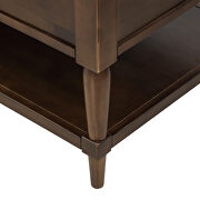 U_style brown wood  lift top coffee table by La Spezia additional picture 2