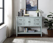 Blue pine ustyle modern console table sofa table by La Spezia additional picture 15