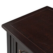 Espresso pine ustyle modern console table sofa table by La Spezia additional picture 6