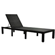 Patio furniture outdoor adjustable pe rattan wicker chaise lounge chair sunbed by La Spezia additional picture 11