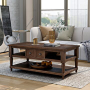 Brown u-style mordern coffee table by La Spezia additional picture 4