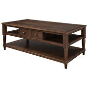 Brown u-style mordern coffee table by La Spezia additional picture 5