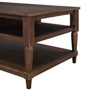 Brown u-style mordern coffee table by La Spezia additional picture 7