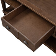 Brown u-style mordern coffee table by La Spezia additional picture 9