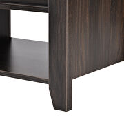 U_style walnut wood lift top coffee table by La Spezia additional picture 9