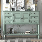Light green wood ustyle modern console sofa table by La Spezia additional picture 11