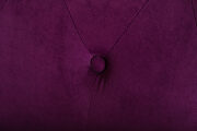 Purple velvet wingback modern tufted accent chair by La Spezia additional picture 14