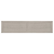Gray wash console table for entryway hallway sofa table by La Spezia additional picture 11