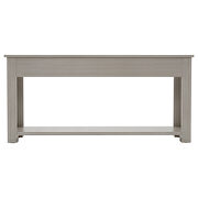 Gray wash console table for entryway hallway sofa table by La Spezia additional picture 3