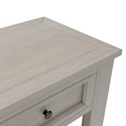 Gray wash console table for entryway hallway sofa table by La Spezia additional picture 5