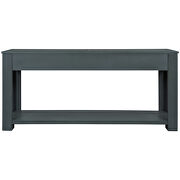 Navy console table for entryway hallway sofa table by La Spezia additional picture 12