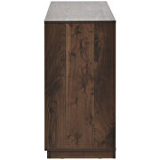 Midcentury modern 6 drawers dresser in dark brown by La Spezia additional picture 9