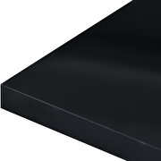 Modern black glossy coffee table with 16 colors led lighting by La Spezia additional picture 4