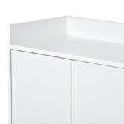 Modern sideboard elegant buffet with large storage space in white by La Spezia additional picture 11