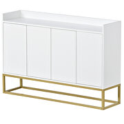 Modern sideboard elegant buffet with large storage space in white by La Spezia additional picture 14