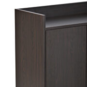 Modern sideboard elegant buffet with large storage space in espresso by La Spezia additional picture 15