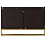 Modern sideboard elegant buffet with large storage space in espresso by La Spezia additional picture 4