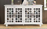Sideboard with adjustable height shelves and 4 doors in antique white by La Spezia additional picture 13