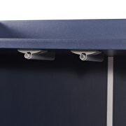 Modern sideboard elegant buffet cabinet with large storage space in navy by La Spezia additional picture 4