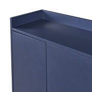 Modern sideboard elegant buffet cabinet with large storage space in navy by La Spezia additional picture 8