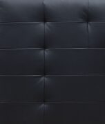 Black pu jeimmur sectional sofa by La Spezia additional picture 3