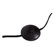 Black thick Italian marble base modern lamp by Leisure Mod additional picture 8