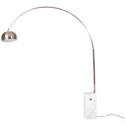 White thick Italian marble base modern lamp by Leisure Mod additional picture 3