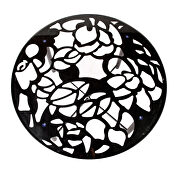 High-quality tempered glass top/ black frame painted dining table additional photo 4 of 7