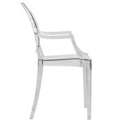 Clear acrylic modern chair/ set of 2 by Leisure Mod additional picture 3