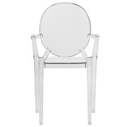 Clear acrylic modern chair/ set of 2 by Leisure Mod additional picture 4