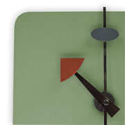 Mint square silent non-ticking modern wall clock by Leisure Mod additional picture 2
