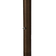 Light gray cushion and dark brown wicker hanging 2 person egg swing chair by Leisure Mod additional picture 8