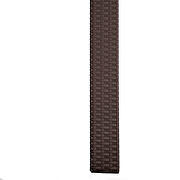 Brown finish weave design outdoor side table additional photo 4 of 4