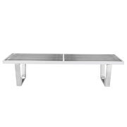 Highest quality stainless steel bench by Leisure Mod additional picture 2