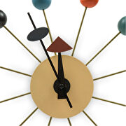 12 colorful pinwheel concept design clock by Leisure Mod additional picture 2