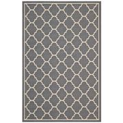 Moroccan quatrefoil trellis 5x8 area rug by Modway additional picture 7