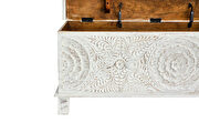 Hand carved trunk / coffee table with storage space by Mod-Arte additional picture 4