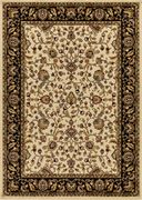 Crown 5'2 x7'2 Traditional Floral Ivory area rug by Mod-Arte additional picture 2